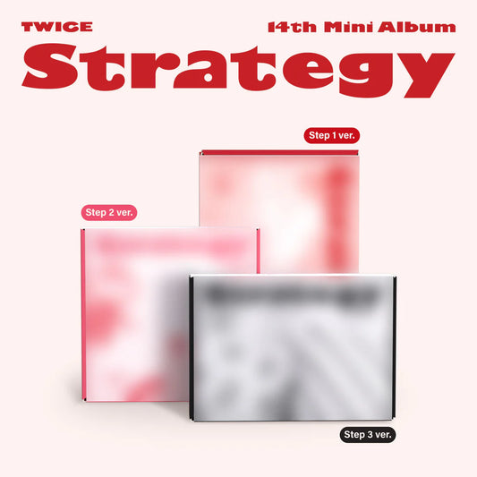 (PRE-ORDER) TWICE - 14TH MINI ALBUM [STRATEGY] (Random Ver.)