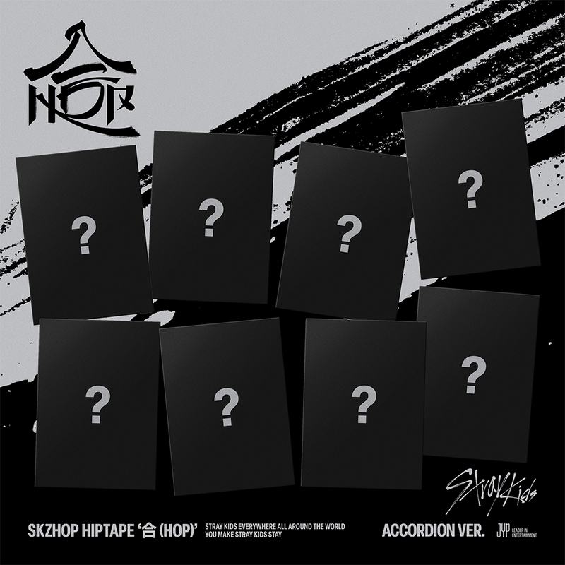 (PRE-ORDER) STRAY KIDS -  SKZHOP HIPTAPE [合 (HOP)] (ACCORDION Ver.) (Random Ver.)