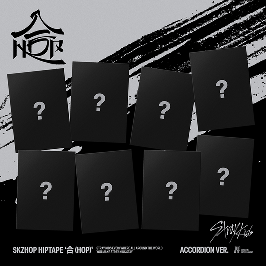 (PRE-ORDER) STRAY KIDS -  SKZHOP HIPTAPE [合 (HOP)] (ACCORDION Ver.) (Random Ver.)