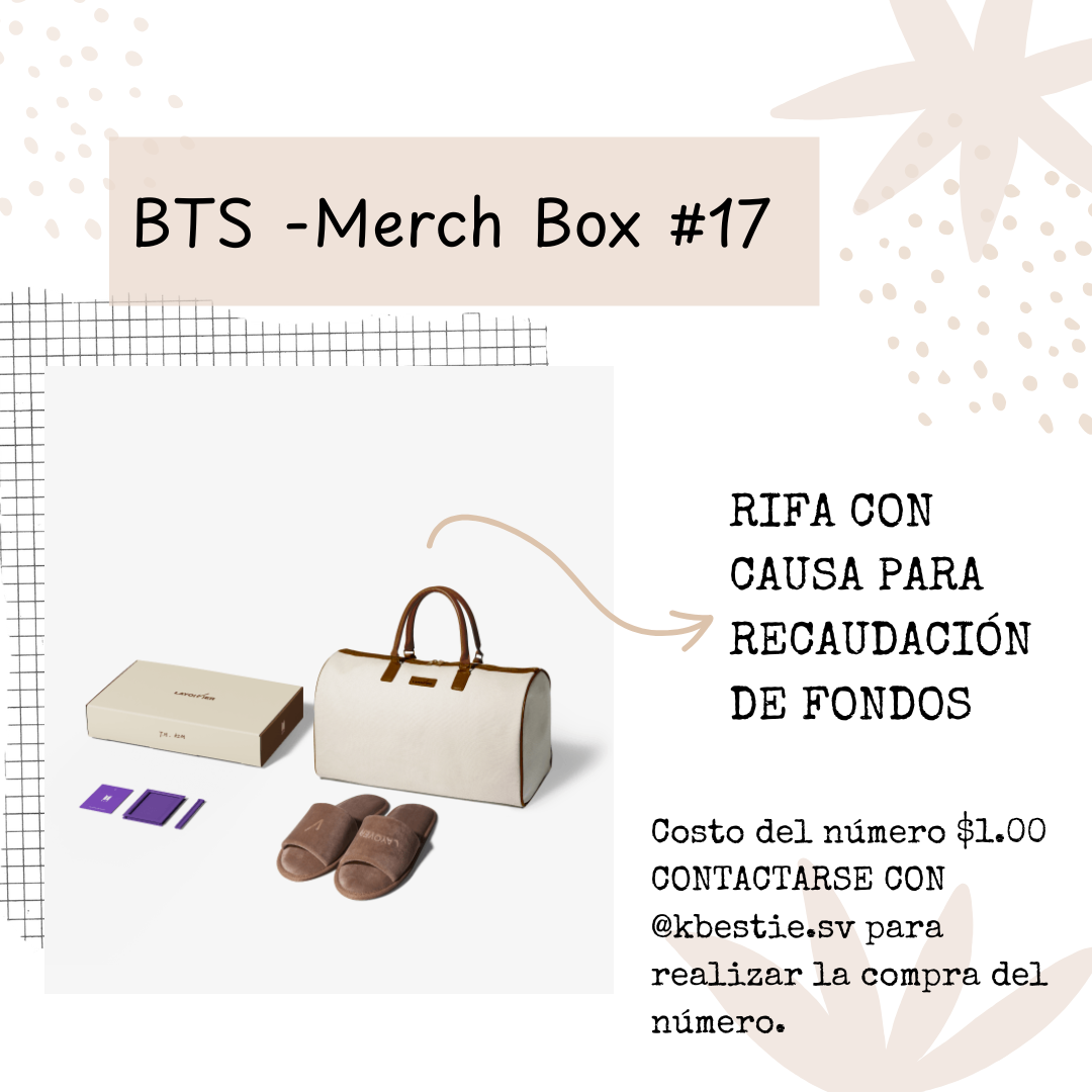 BTS - MERCH BOX #17