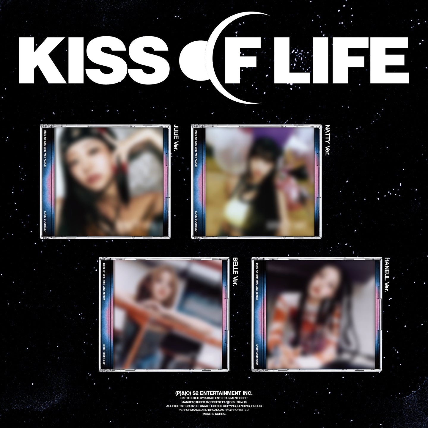 [Signed] KISS OF LIFE - 3rd Mini Album : Lose Yourself (Jewel Ver.) (Random)