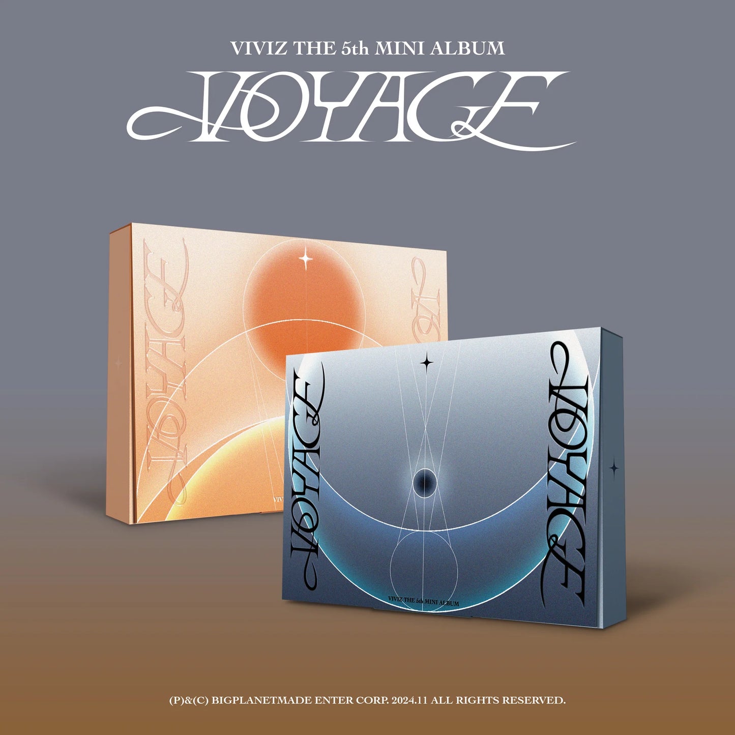 (PRE-ORDER)[Signed] VIVIZ - 5th Mini Album : VOYAGE (Random)